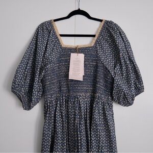 Christy Dawn Katrina Dress in Aster Indigo